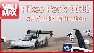 Pikes Peak 2018 – In 7:57,148 im VW I.D. R zum Gipfel – VAU-MAX.tv beim PPIHC 2018