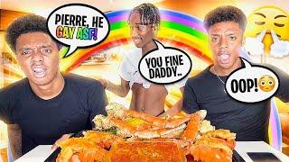 Having My Gay BESTFRIEND Flirt With My Straight Brother  *HE SNAPPED* | SeaFoodBoil