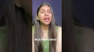 Mca from Ignou | Real truth | Harsh Reality of Ignou study