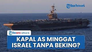 Kapal Perang Nuklir USS Abraham Lincoln Terbirit-birit Tinggalkan Laut Merah Usai Digempur Houthi