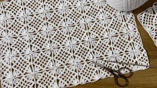 EASY CROCHET Runner Baby Blanket Pattern /It’s available anywhere