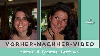 Mutter und Tochter bei Mahnaz zu Besuch - Umstyling in Hamburg