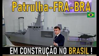 O projeto FRA-BR de navios Patrulha em CONSTRUÇÃO no BRASIL. FAB,MARINHA,EXÉRCITO.