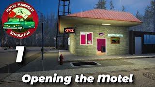 "Opening the Motel" - Motel Manager Simulator - Episode 1