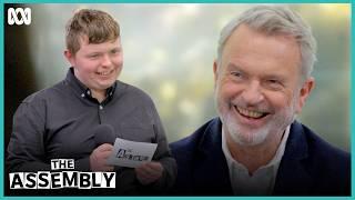 Sam Neill reflects on his interview | The Assembly | ABC iview