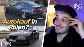 Marvin sucht nach einem Projektauto für den Polentrip! | LB Garage Twitch Streamhighlights