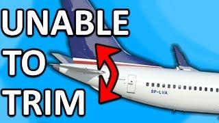 Boeing 737 Unable to Trim!! Cockpit video (Full flight sim)