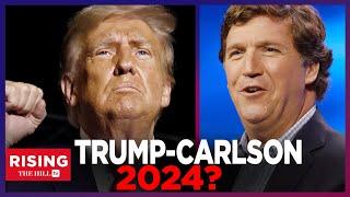 VP Tucker Carlson?! Donald Trump Floats Ex-Fox News Host As His No.2 In 2024: Rising Reacts