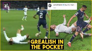 This is How Fans Reacted on Achraf Achraf Hakimi 'Pocketing' Jack Grealish During PSG's UCL Win