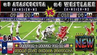 #9 Atascocita vs #4 Austin Westlake Football | [TOP 10 USA] [4K] [FULL GAME]