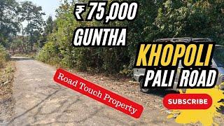 Agriculture land for sale at khopoli pal road