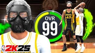 PROVING GROUNDS 1V1 + TOXIC 6'4 ISO POINT GUARD BUILD is UNSTOPPABLE on NBA 2K25!