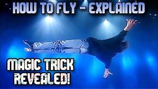 How David Copperfield flies! Flying magic REVEALED!