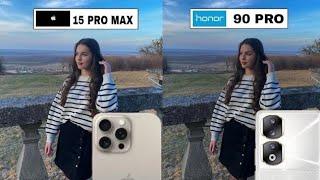 IPhone 15 PRO Max vs Honor 90 PRO Camera test Comparison