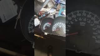 Замена светодиодов в приборке Киа Спектра.