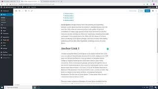 How to Create Anchor Links in WordPress?