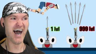 EVOLUTION OF JOHN THE HARPOON ► Happy Wheels |349|