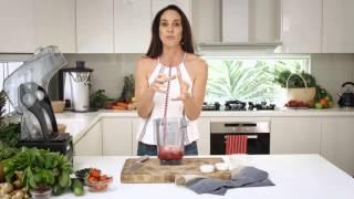 Janine Allis making Boost Juice recipes - Wondermelon