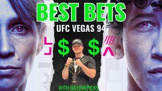 UFC Vegas 94 Lemos vs Jandiroba BEST BETS