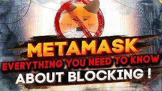 ️METAMASK BLOCKING - EVERYONE SHOULD KNOW ! SECURE ! SAFE | METAMASK TUTORIAL