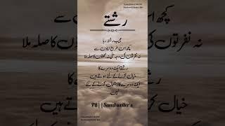 Reshty|Best writer's || Best poetry| Best aqwale Zareen