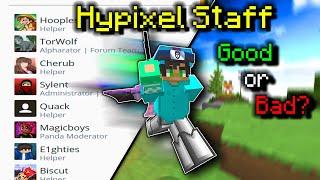 Let's talk about Hypixel Staff....(Bedwars Commentary)