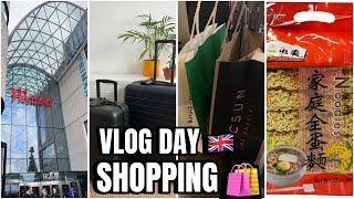 VLOG DAY - MARKET SHOPPING , LAST FEW BITS FOR JAMAICA  , TRYING NEW CHINESE NOODLES