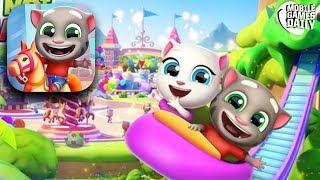 TALKING TOM FUN FAIR - FULL STORY Gameplay Walkthrough | Worlds 1 2 3 (iOS Android)