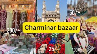 Charminar Bazaar | Laad Bazar | Shopping Vlog | Hyderabad | Deekshavlogs