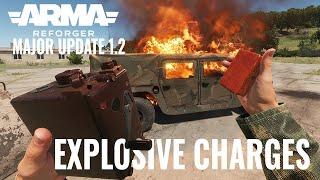 New Explosive Charges - Arma Reforger Major Update 1.2