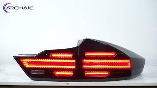 Archaic ホンダ グレイス シティ用 テールランプ Led Taillight Taillamp Fof Honda Grace City 2014-2020年