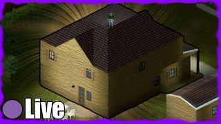 Surviving in a single house in Project Zomboid (Practise)