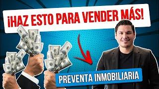 Técnicas de ventas inmobiliarias, preventa de departamentos, locales y oficinas - 2023