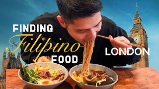 The Most Interesting FILIPINO food in LONDON | Finding Filipino Food Season Finale