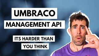 Umbraco Management API Tutorial