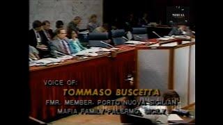 Tommaso Buscetta - Testimony On Organized Crime (1988)