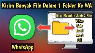 How to Send Several Files at Once in One Folder on WhatsApp