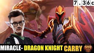  MIRACLE- [Dragon Knight] HC 7.36C - DOTA 2 HIGHEST MMR #dota2  #dota2gameplay  #miracle