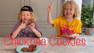 Tinker Twins TV make healthy Chickpea Cookies