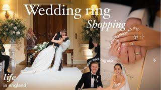 GO WEDDING RING SHOPPING WITH ME! *full eternity diamond ring*