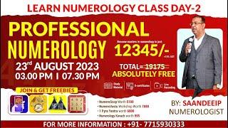 03 DAYS FREE CLASS ON NUMEROLOGY  DO NOT MISS THIS THIS OPPORTUNITY  By: Saandeeip (Numerologist)