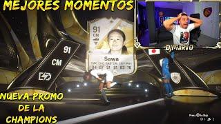 DjMaRiiO MEJORES MOMENTOS CON LA NUEVA PROMO DE LA CHAMPIONS EN EA SPORTS FC 25