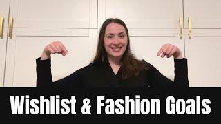 2025 Fashion Wishlist and Slow Shopping Goals