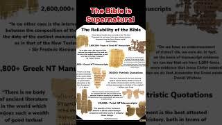 The Bible is Supernatural! #TheLivingWord#BibleTruth#SupernaturalPower#WordOfGod#