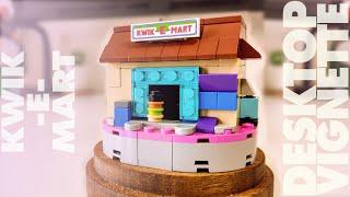 Lego Kwik-E-Mart (With Interior) Desktop Vignette
