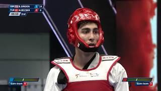 M -68kg Quarterfinal, Bradly SINDEN (GBR) VS Hakan RECBER (TUR)