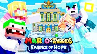 Rabbid Rosalina RESCUE From Pristine Peaks! | Minecraft Mario + Rabbids Sparks Of Hope  | [3]