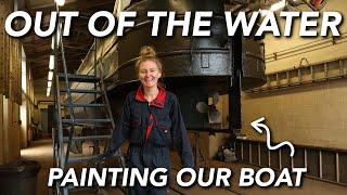 Taking Our NARROWBOAT Out Of The Water!