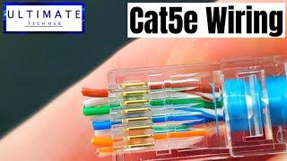 HOW TO MAKE RJ45 Cat 5e Cable - How To Make A Network Cable Fast!