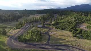 Flying my drone around the Reserve at Pagosa Peak